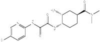 N1-[(1S,2R,4S)-2-氨基-4-[(二甲基氨基)羰基]环己基]-N2-(5-氯-2-吡啶基)草酸二酰胺